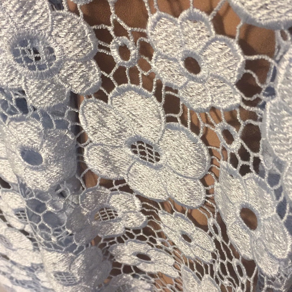 Self-Portrait sheer guipure lace midi dress - Picture 5 of 5